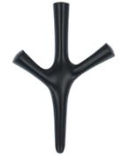 Haak Koraal zwart 150 mm, Verzenden, Nieuw