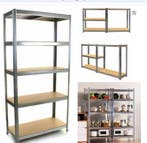Metalen Opbergstelling 5-Lagen – 875 kg Verstelbaar Rek MDF, Verzenden, Nieuw