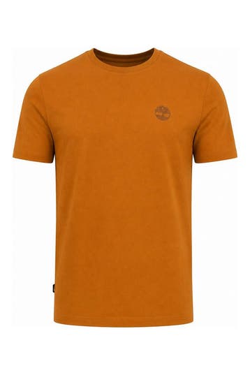 Timberland T-shirt in maat S Oranje, Verzenden, Zo goed als nieuw, Overige kleuren, Timberland