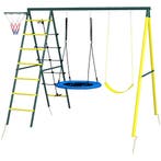 TRUUSK 4-in-1 Schommelset - Schommel Steiger - Kinderschomme, Verzenden, Nieuw