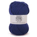 DROPS Merino Extra Fine Uni Colour - 20 donkerblauw - Wol, Ophalen of Verzenden, Nieuw