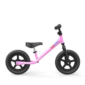12" Loopfiets KiddiMoto Super Junior Roze (Loopfietsen), Ophalen of Verzenden, Nieuw