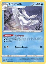 Frosmoth 030/072 holo rare shining fates, Ophalen of Verzenden, Nieuw, Losse kaart, Foil