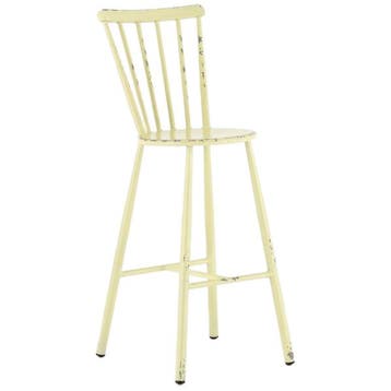 Flamant Tuinbarstoel Claire, Geel - Tuinstoel - Nieuw in, Tuin en Terras, Tuinstoelen, Ophalen of Verzenden, Nieuw, Aluminium