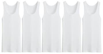 5 stuks Bonanza hemd - Regular - 100% katoen - wit, Verzenden