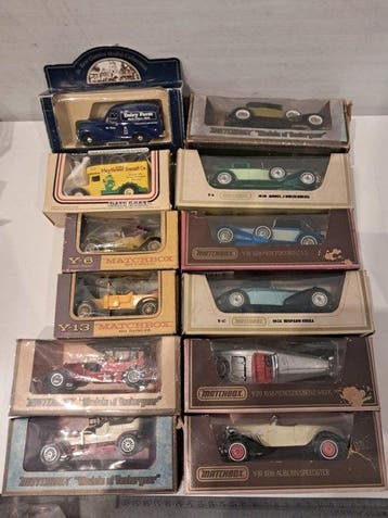 Matchbox, Lledo, Days Gone 1:43 - Modelauto (12) - Vários, Nieuw