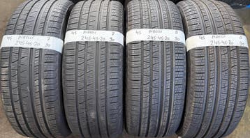4x 245-45-20 Pirelli AllSeason 2x7mm+2x8mm €90 PST 245 45 20, Auto-onderdelen, Banden en Velgen, Ophalen, All Season, Band(en)