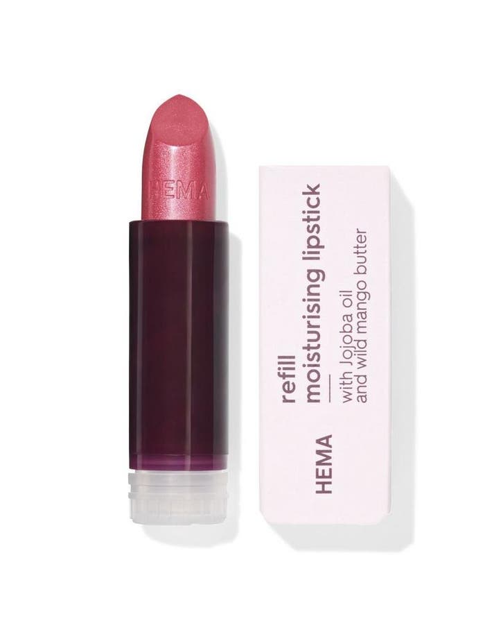 HEMA Navulling moisturising lipstick 42 pink clouds - satin, Sieraden, Tassen en Uiterlijk, Uiterlijk | Cosmetica en Make-up, Nieuw