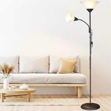 Staande lamp Alissa zwart (Voor in Huis), Verzenden, Nieuw