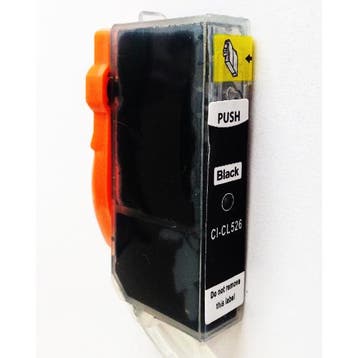 Huismerk Canon CLI-526BK cartridge zwart met chip, Verzenden, Nieuw, Huismerk