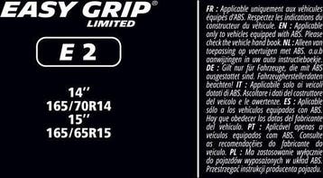 2dekans | Michelin Easy Grip Limited Sneeuwkettingen - EG-E2, Auto diversen, Ophalen of Verzenden, Zo goed als nieuw