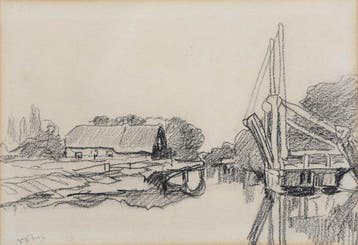 Willem Hendrik van der Nat (1864–1929) - Ophaalbrug