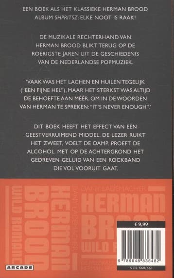 Herman Brood & Wild Romance 9789048836482 Dany Lademacher, Verzenden, Gelezen, Dany Lademacher