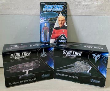 Star Trek - Speelgoed - 2 Official Klingon Starships +