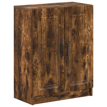 vidaXL Badkamer Opbergkast UTRECHT Gerookt eiken 59,5 x 31 x, Verzenden, Nieuw