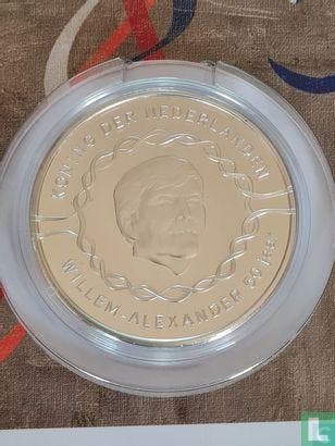 Nederland 10 euro 2017 (PROOF - folder) 50ste verjaardag..., Postzegels en Munten, Munten | Nederland, Verzenden, Losse munt, Goud