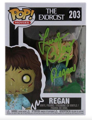 Funko - Funko Pop #203 Linda Blair - Autograph & Inscription