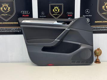 VW Golf VII AUA portierbekleding 4-deurs links voor bj.2016, Gebruikt, Volkswagen