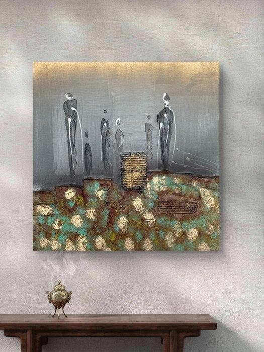 LeeJaimy - Finding home, Antiek en Kunst, Kunst | Schilderijen | Modern