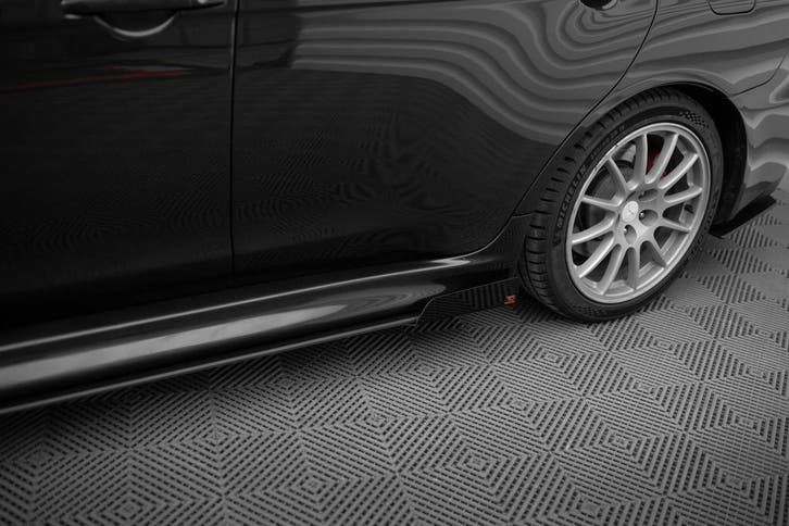 Maxton Side Flaps Mitsubishi Lancer EVO X, Auto diversen, Tuning en Styling, Verzenden