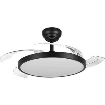 Plafondventilator met Lamp - Brinton Zenin - Aanpasbare, Ophalen of Verzenden, Nieuw, Metaal, Overige fittingen