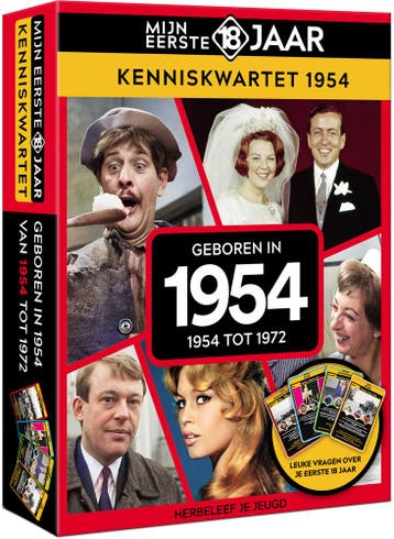 Mijn eerste 18 jaar Kenniskwartet 1954 | Tuckers Fun, Verzenden, Nieuw