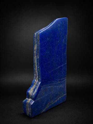 Hoge esthetische lapis lazuli vrije vorm – Intense blauwe