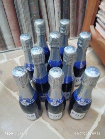 Pommery, Pop Silver - Champagne Brut - 10 Kwart fles (0,2 L), Nieuw