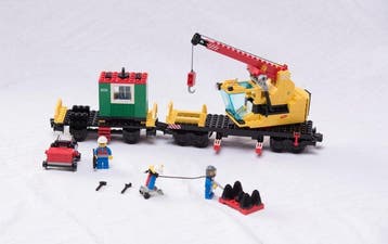 Lego Set - 4552 - Train, City - Cargo Crane, Nieuw