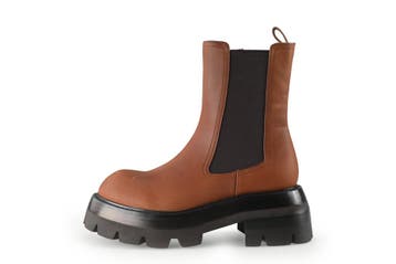 Jeffrey Campbell Enkellaarzen in maat 39 Bruin, Bruin, Verzenden, Lage of Enkellaarzen, Zo goed als nieuw