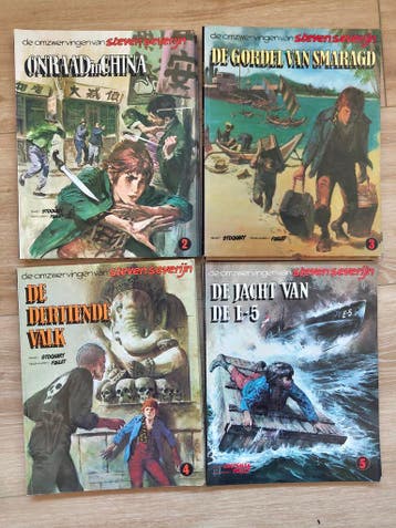 Steven Severijn stripboeken door Rene Follet - Strips, Complete serie of reeks, Verzenden, Gelezen