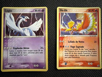 Pokémon - 2 Card - Lugia, Ho-Oh Foil, Nieuw