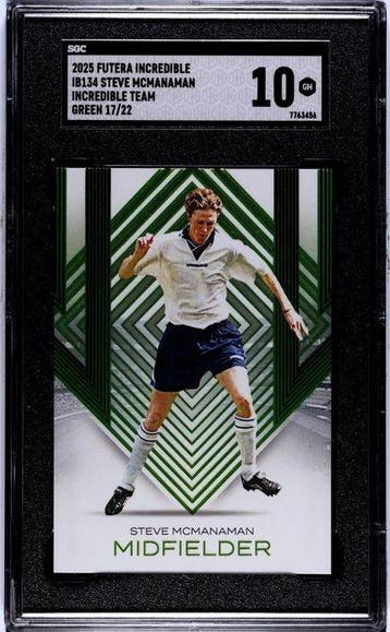 2025 Futera Futera Incredible Steve McManaman IB134, Nieuw