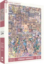 Vibrant Varanasi Puzzel (1000 stukjes) | New York Puzzle, Verzenden, Nieuw