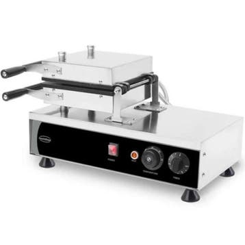 Wafelijzer | Enkel | Brusselse Wafels (167x102x28mm) | 1.2kW, Verzenden, Nieuw in verpakking