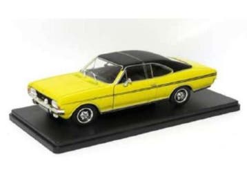 GSDCCmag 00024MX75 1/24 1970 Opel Commodore A GS E, yello..., Ophalen of Verzenden, Nieuw