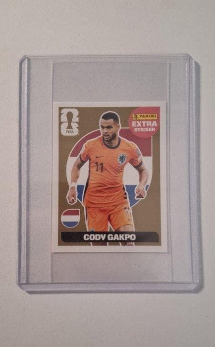 2026 Panini Panini FIFA World Cup Gold - Cody Gakpo - Extra, Verzamelen, Stickers