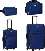 2dekans | Trolley Reiskofferset / Kofferset Athen - 5-delig, Sieraden, Tassen en Uiterlijk, Koffers, Ophalen of Verzenden, Zo goed als nieuw