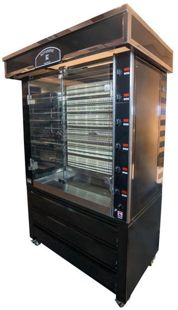 Showroommodel Ubert infrarood elektrische rotisserie/kipp..., Zakelijke goederen, Ophalen, Gebruikt, Fornuis, Frituur en Grillen