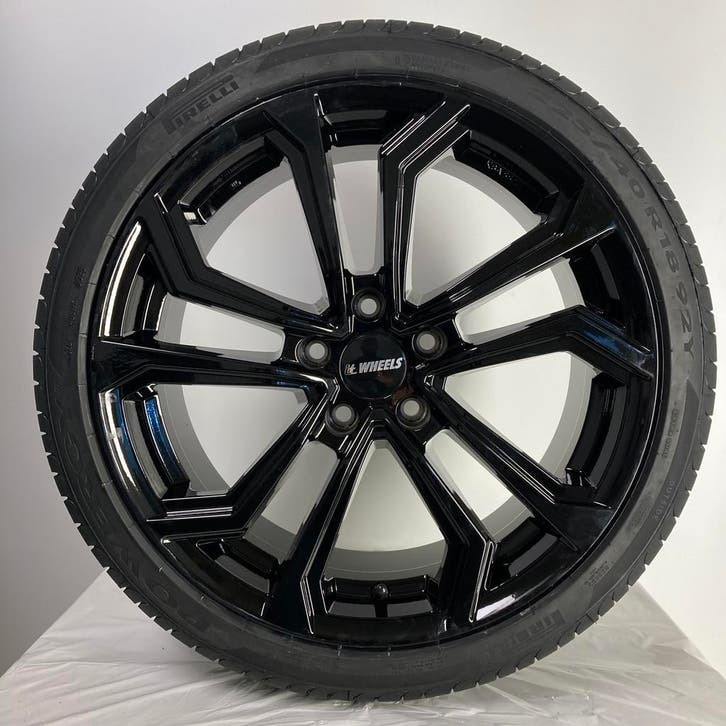 18 inch IT Ella velgen | 5x112 | Audi VW Mercedes Skoda, Auto-onderdelen, Banden en Velgen, 18 inch, Zomerbanden, 225 mm, Nieuw