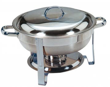 Chafing Dish Rond 4 Liter Saro, Verzenden, Nieuw in verpakking