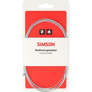 Simson Versnellingskabel binnenkabel 2,25 m met tonnippel..., Ophalen of Verzenden, Nieuw, Overige typen