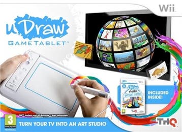 uDraw Game Tablet + uDraw Studio Instant Artist [Complete], Ophalen of Verzenden, Zo goed als nieuw