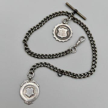 Zonder minimumprijs - Horloge halsketting Zilver -
