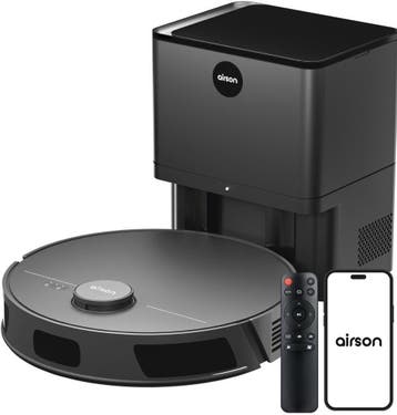 Airson X2 Robotstofzuiger met dweilfunctie, Ophalen of Verzenden, Nieuw, Stofzak, Geschikt voor harde vloeren