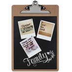 Klembord Zilver met Magnetisch Krijtbord, Nieuw in verpakking