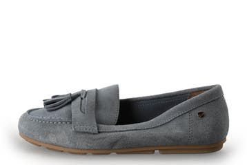 Manfield Loafers in maat 38 Blauw, Overige typen, Zo goed als nieuw, Manfield, Verzenden