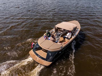 Waterspoor 717 met 100 PK Suzuki | Op voorraad | Vaarklaar, Watersport en Boten, Nieuw, Polyester, Benzine, Buitenboordmotor
