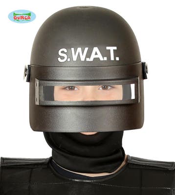SWAT Helm Kinderen, Kleding | Dames, Carnavalskleding en Feestkleding, Ophalen of Verzenden, Nieuw