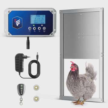 Automatische Kippendeur met Afstandsbediening, Timer & Licht, Dieren en Toebehoren